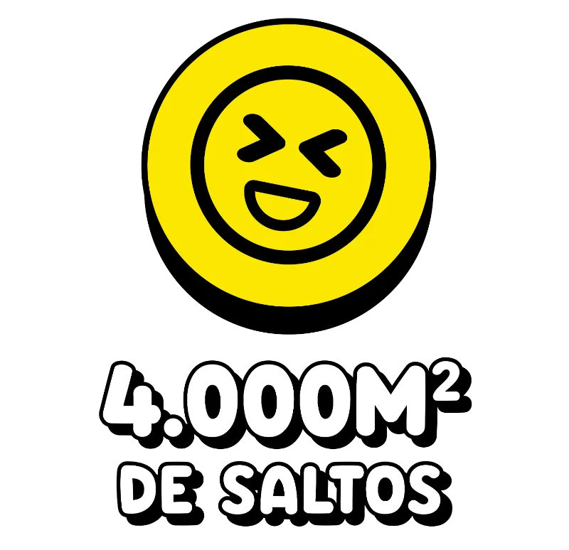 4000m2 de saltos