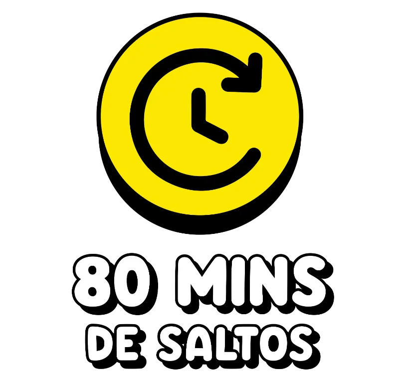 80 mins de saltos